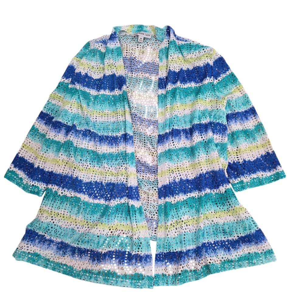 Southern Lady‎ Open Knit Cardigan Women's Size 1X